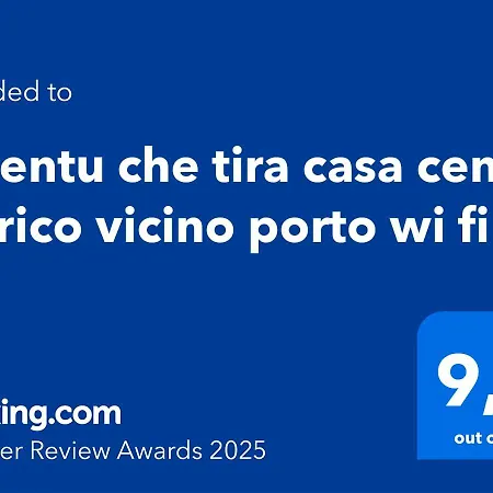 U Ventu Che Tira Casa Centro Storico Vicino Porto Wi Fi Holiday home *